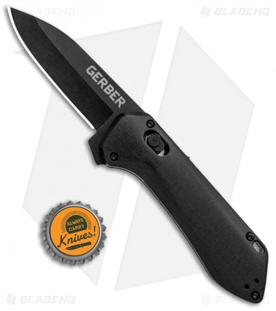 Gerber Highbrow Compact A/O Spring Assisted Knife Black (2.8" Onyx) - Image 4