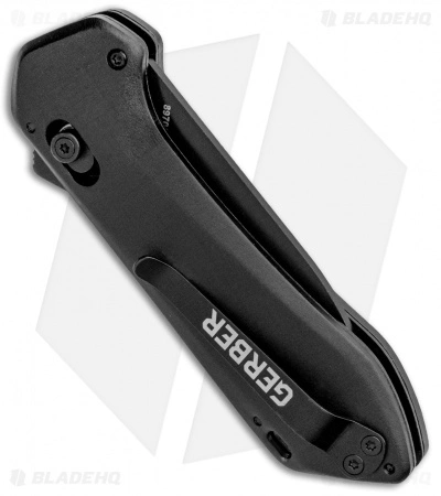 Gerber Highbrow Compact A/O Spring Assisted Knife Black (2.8" Onyx) - Image 3