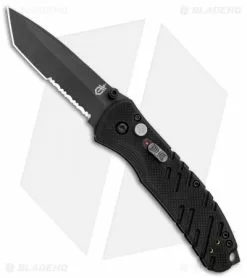 Gerber Propel Downrange AO Assisted Opening Knife Black (3.5" Black Serr)