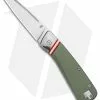 Gerber Straightlace Sheepsfoot Slip Joint Knife OD Green (2.9" Satin)