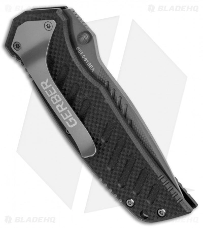 Gerber Swagger Assisted Opening Knife (3" Gray Serr) - Image 3