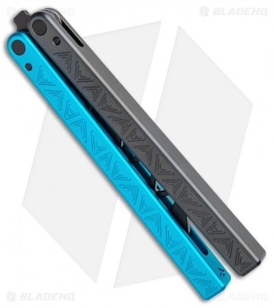 Glidr Original 3 Carbon Series Butterfly Trainer Black/Blue (4.25" Black) - Image 2