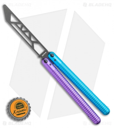 Glidr SAHARA Series Butterfly Trainer Blue/Purple (4.25" Black) - Image 4