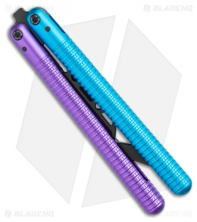 Glidr SAHARA Series Butterfly Trainer Blue/Purple (4.25" Black) - Image 2