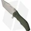 HTM Knives HTM Darrel Ralph Gun Hammer Tanto Spring Assisted Knife OD Green (3.5" SW)