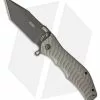 HTM Knives HTM Darrel Ralph Large Gun Hammer Tanto Spring Assisted Knife Gray (3.8" Black)