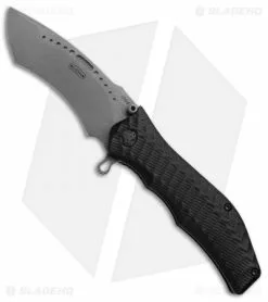 HTM Knives HTM Darrel Ralph Gun Hammer Radian Spring Assisted Knife (3.5" Bead Blast)