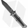 HTM Knives HTM Darrel Ralph Madd Maxx 4 Tanto Spring Assisted Knife (4" Black)