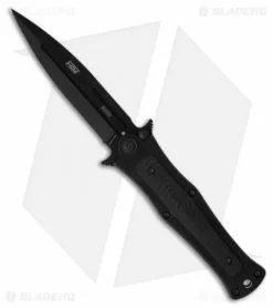 HTM Knives HTM Darrel Ralph Tactical Madd Maxx 4 Spring Assisted Knife (4" Black)