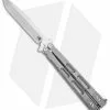 Hinderer Knives Nieves V2 Balisong Butterfly Knife Titanium (4.6" Stonewash)