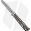 Hinderer Knives Nieves V3 Balisong Butterfly Knife Bronze Ti (Working Finish)