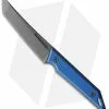 Jake Hoback Knives Goliath Fixed Blade Knife Blue G-10 (3.1" Black)