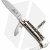 Hubertus 7.75" Large Lever Lock Automatic Knife (3.4" Satin)