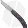 Jack Wolf Knives Javelina Jack Knife Fat Carbon Purple Haze (2.83" Satin)
