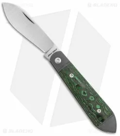 Jack Wolf Knives Low Drag Jack Slip Joint Knife Fat Carbon Jungle (2.9" Satin)