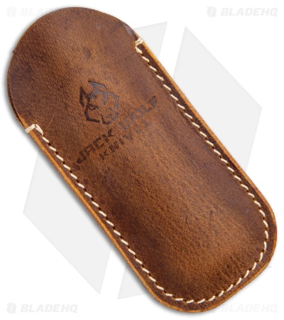 Jack Wolf Knives Vampire Jack Slip Joint Knife Natural Micarta (3" Satin) - Image 4