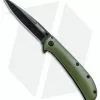 Kershaw Al Mar AM-3 Assisted Opening Knife Green G-10 (3" Black) 2335GRNBLK
