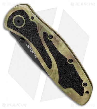 Kershaw Blur Assisted Opening Knife Camo (3.375" Black) 1670CAMO - Image 2