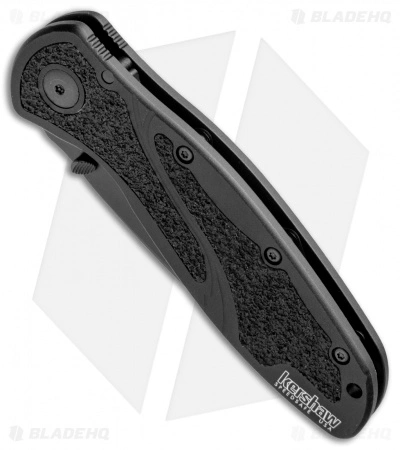 Kershaw Blur Tanto Assisted Opening Knife Black (3.375" Black Serr) 1670TBLKST - Image 2