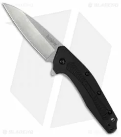 Kershaw Dividend Assisted Opening Knife Black GFN (3" Stonewash) 1812