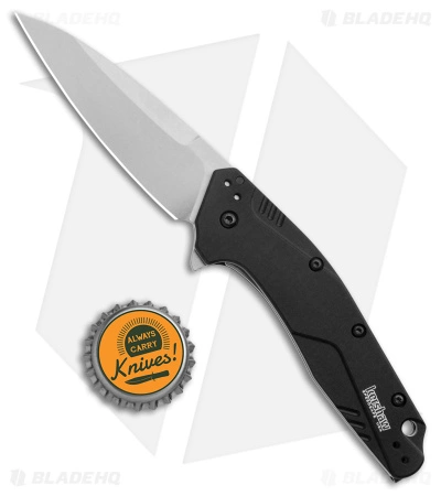 Kershaw Dividend Assisted Opening Knife Black (3" Stonewash 20CV) 1812BLK - Image 4