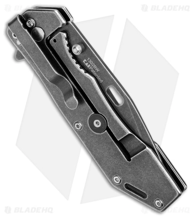 Kershaw Lifter Assisted Opening Flipper Knife (3.5" BlackWash) 1302BW - Image 3