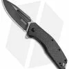 Kershaw Flourish Assisted Opening Knife Carbon Fiber/G-10 (3.5" BlackWash) 3935