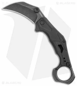 Kershaw Outlier Assisted Karambit Knife Black GRN (2.5" Black Stonewash) 2064