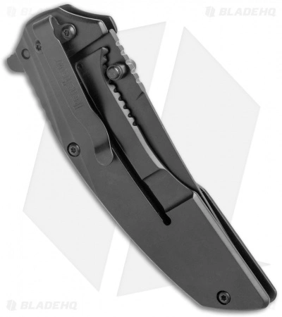 Kershaw Outright A/O Frame Lock Knife Black G-10/Steel (3" Black) 8320 - Image 3