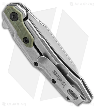 Kershaw Salvage Reverse Tanto Spring Assisted Knife Steel/GFN (2.9" SW) 1369 - Image 3