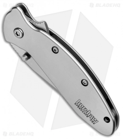 Kershaw Scallion Frame Lock Assisted Opening Knife (2.25" Bead Blast) 1620FL - Image 2