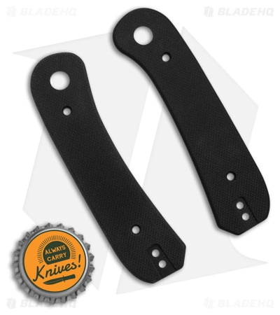 KNAFS Lander Knife Scales Black G-10 - Image 3