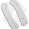 KNAFS Lander Knife Scales White G-10