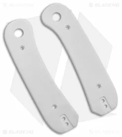 KNAFS Lander Knife Scales White G-10