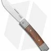 LionSteel BestMan 2 Drop Point Traditional Slip Joint Knife Santos Wood