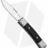 LionSteel BestMan Traditional Slip Joint Knife Ebony (2.88" Satin)