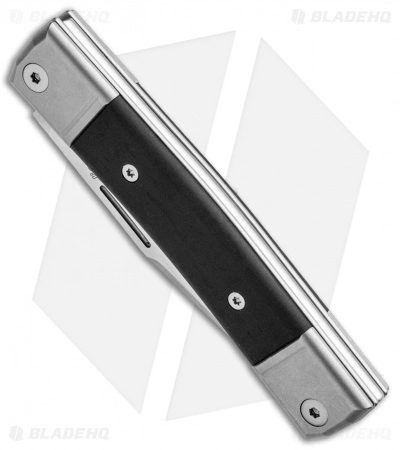 LionSteel BestMan Traditional Slip Joint Knife Ebony (2.88" Satin) - Image 2