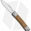 LionSteel BestMan Slip Joint Knife Natural Micarta (2.8" Satin)