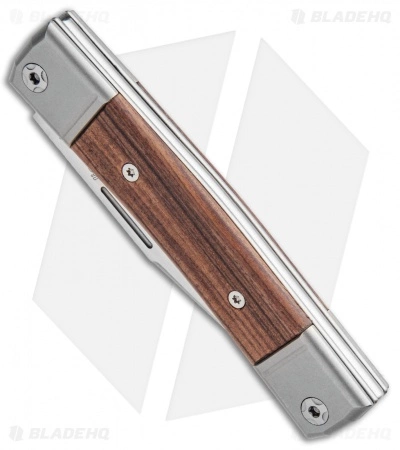 LionSteel BestMan Traditional Slip Joint Knife Santos Wood (2.88" Satin) - Image 2