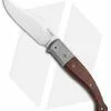 LionSteel Gitano Traditional Slip Joint Knife Santos Wood/Ti (3.25" Satin)