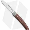 LionSteel Jack Slip Joint Knife One Function Santos Wood (3" Satin M390)