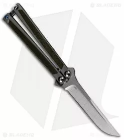 Liong Mah Designs Liong Mah Design Bali Butterfly Knife Natural Micarta (3.75" Satin)