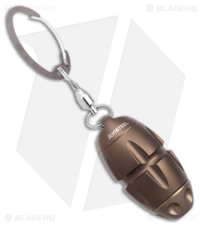 Lion Steel Lionsteel Eggie Driver Tool Keychain - Bronze Titanium EG-BR