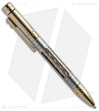 Lionsteel Nyala Titanium/Damascus Pen (Bronze Shine) NY-SDT-BRS - Image 2