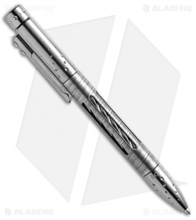 Lionsteel Nyala Titanium/Damascus Pen (Gray Shine) NY-SDT-GYS - Image 2