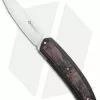 Maserin AM5 Liner Lock Knife Black Maple Carbon Fiber (3.25 Satin) 375RN