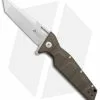 Maserin Artiglio Tanto Knife Steel/Green G10 (3.75" Stonewash) 420G10V