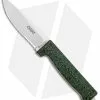 Maserin Croz Fixed Blade Hunting Knife Green Micarta (4.3" Satin Serr)