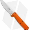 Maserin Croz Fixed Blade Hunting Knife Orange G-10 (4.3" Satin Serr)