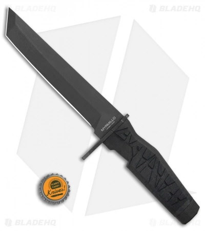 Maserin Myrmillo Tanto Fixed Blade Knife (6.8" Black) 961 - Image 4